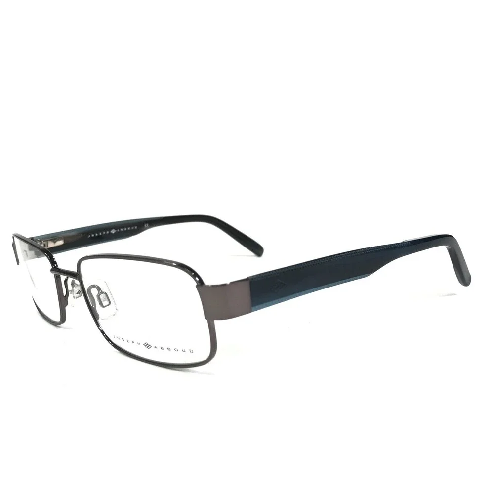 Joseph Abboud Eyeglasses Frames JA4037 033 GUNMETAL Gray Blue 51-17-140